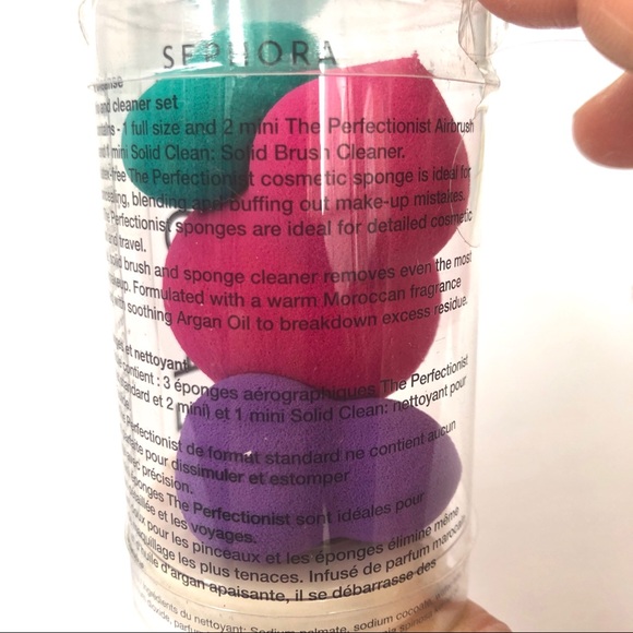 Sephora Bundle- ALL NWT - bag, mirror, sponges - Picture 14 of 15